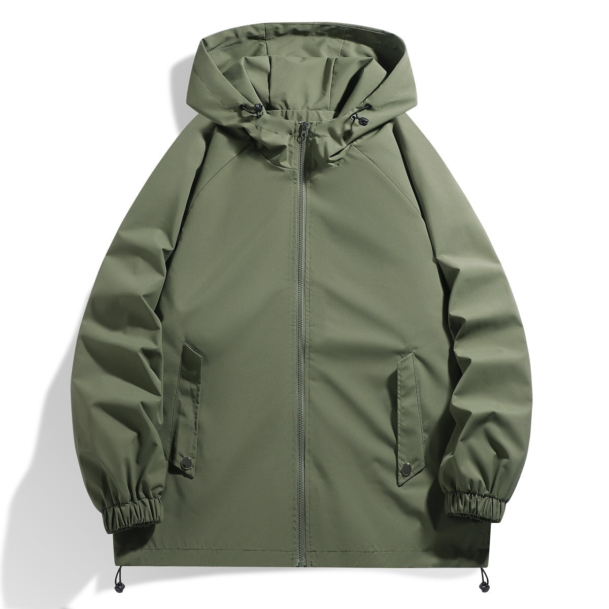 Herren Funktionsjacke Wasserdicht mit Kapuze und Elastik - BerlinGlamour