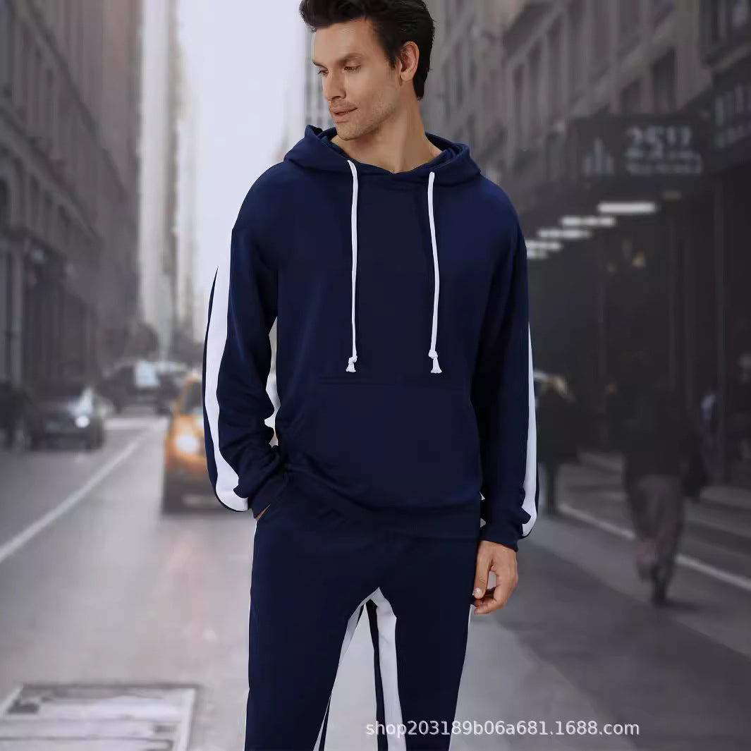 Herren Sportset Hoodie Jogginghose Freizeit Outfit
