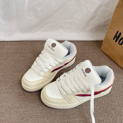 Damen Sneaker Sportlich Atmungsaktiv Schuhe Modisch