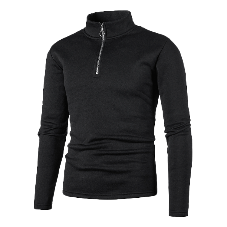 Herren Stehkragenpullover Sportlich Funktionell