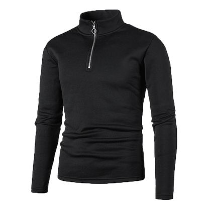 Herren Stehkragenpullover Sportlich Funktionell