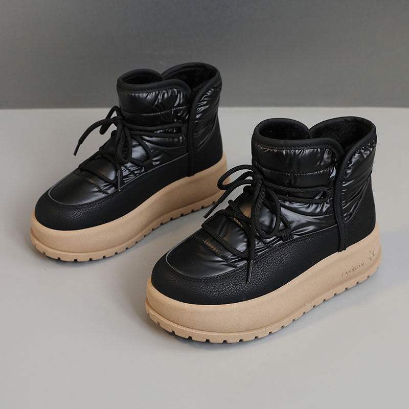 Warme Winterstiefel Damen Wasserdicht Isoliert