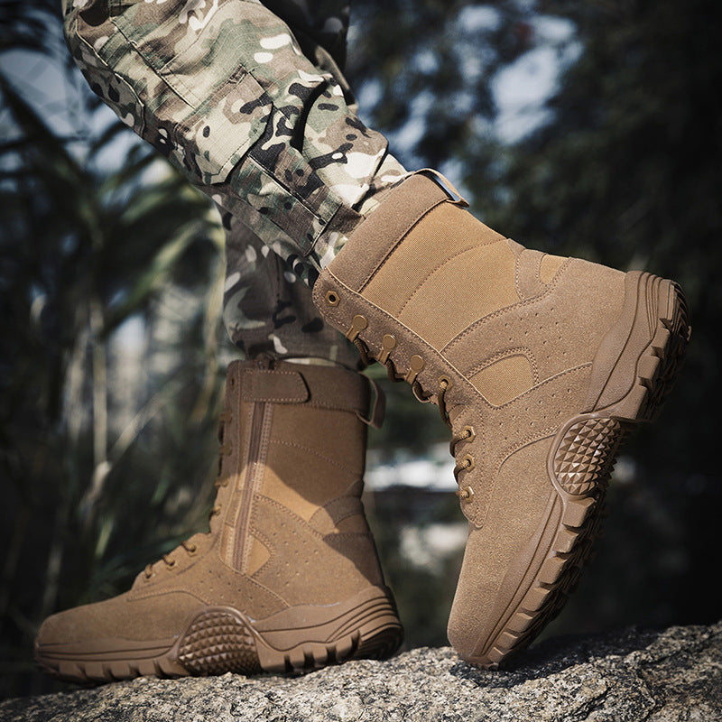 Herren Stiefel Rutschfest Atmungsaktiv Wasserfest