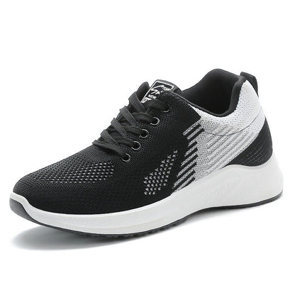 Damen Laufschuhe Leicht Atmungsaktiv Strickdesign Sportschuhe