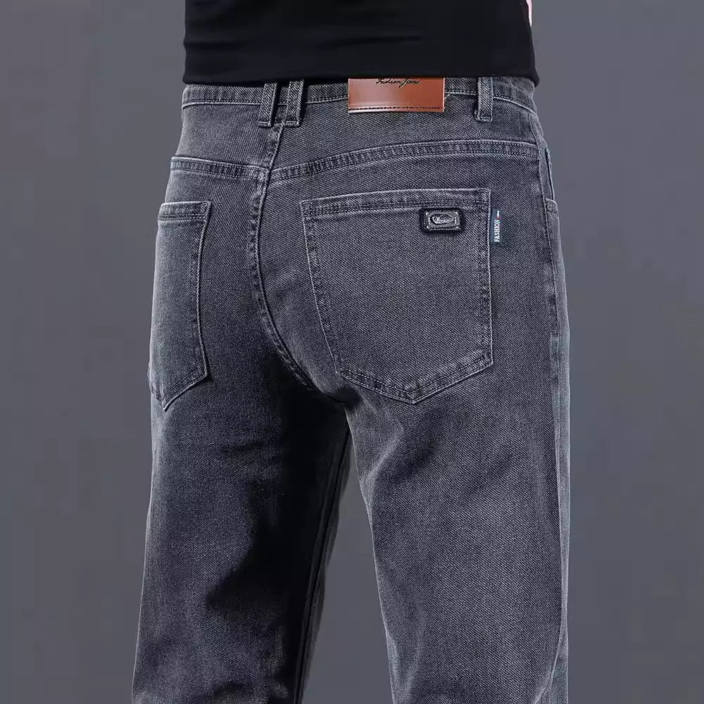 Herren Jeans Slim Fit Weich Denim Modern - BerlinGlamour