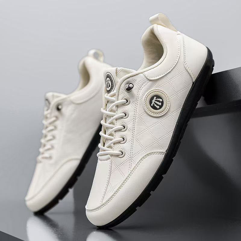 Damen SportSchuhe Leder Rutschfest Komfortabel Laufschuhe - BerlinGlamour