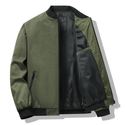 Herren Bomberjacke Urban Style Schwarz Weiß - BerlinGlamour