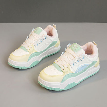Damen Sneaker Sportlich Chunky Laufsohle Komfort