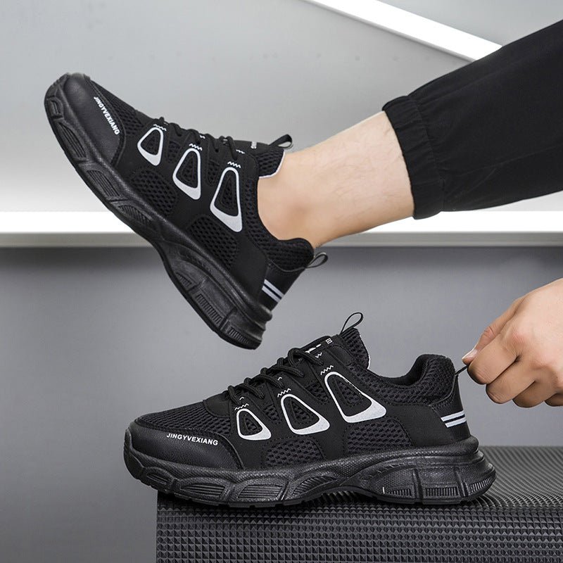 Damen Sneaker Sportlich Atmungsaktiv Rutschfest Elastisch
