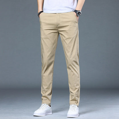 Herren Freizeithosen Slim Fit Modern Luftig Bequem