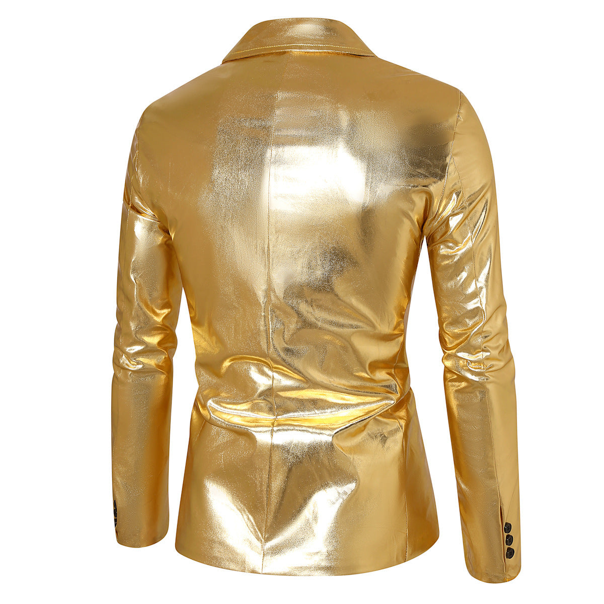 Herren Paillettenblazer Modern Glitzer Effekt