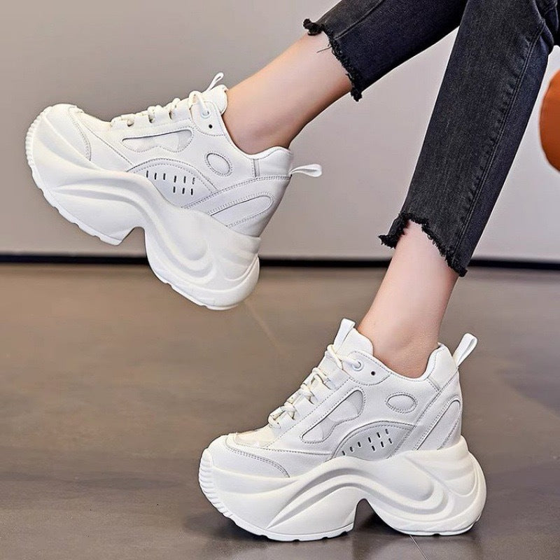 Damen High-Top Sneaker PlattformSchuhe Komfortabel Damenschuhe