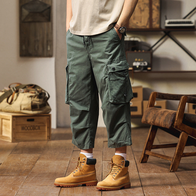 Herren Cargo-Hose Multifunktional elastisch Bequem