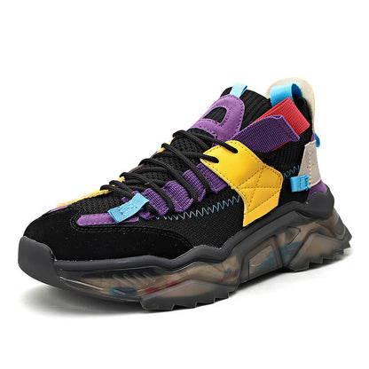 Damen Sneaker Outdoor Atmungsaktiv Rutschfest Schwarz