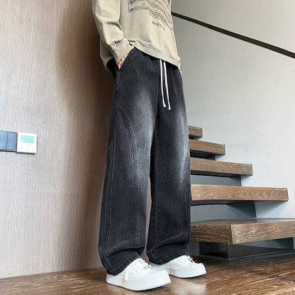 Herren Jeans Weite Bein Komfort Fit