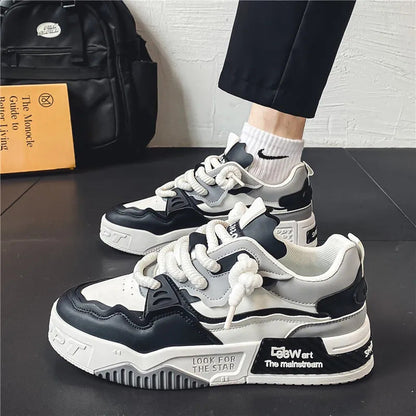 Damen Plateausneaker Hoch Modisch mit Spezialsohle