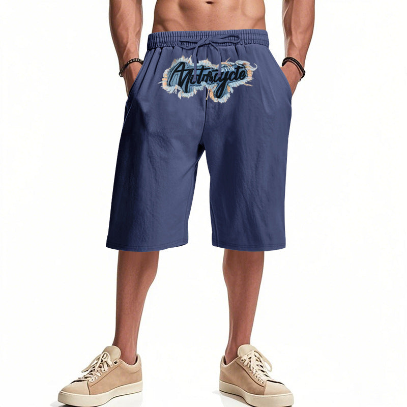 Herren Shorts Bequem Komfort Shorts mit Kordelzug und Seitentaschen