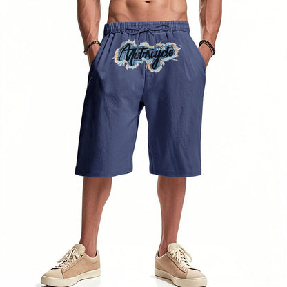Herren Shorts Bequem Komfort Shorts mit Kordelzug und Seitentaschen