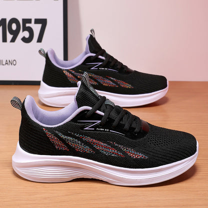 Damen Sneaker Leicht Sport Mesh Atmungsaktiv