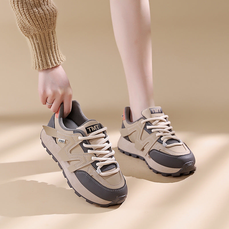 Damen Sneaker Sportlich Elastisch Komfortabel Laufschuhe