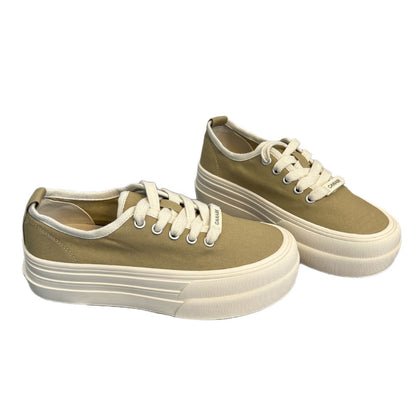 Damen Sneaker Plateau Schuhe Chunky Modisch Strapazierfähig