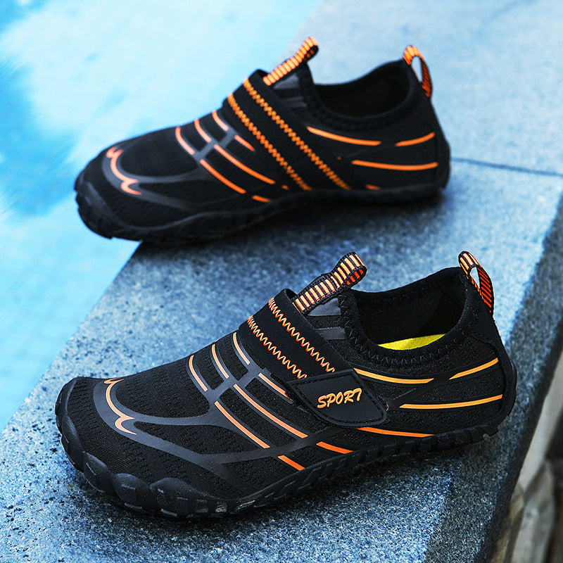 Damen Badeschuhe Sportlich Bequem Sommer