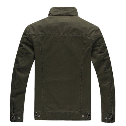 Herren Outdoor Jacke Praktisch Mit Vielen Taschen