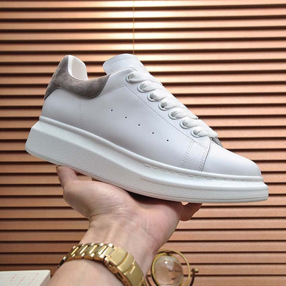 Damen Sneaker Bequem Leder Schuhe Sportlich Modern