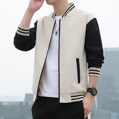 Herren Bomberjacke Sportlich Modern - BerlinGlamour