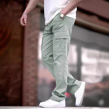 der neue Titel: Herren Cargo-Hosen mit multifunktionalen Taschen und atmungsaktivem Stoff
