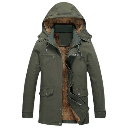 Herren Outdoor Jacke Warm Isoliert Modern
