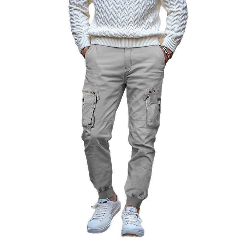 Herren Cargo-Hose Vieltaschen Flexibel Bequem
