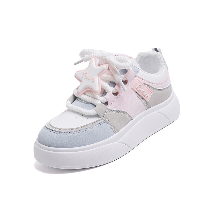 Damen Sneaker Sportlich Dekorativ Weiße Frauen Schuhe