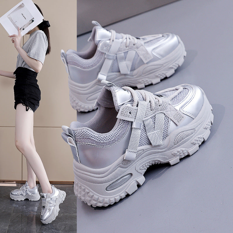 Damen Sneaker Sportlich Atmungsaktiv Größen 36-41 - BerlinGlamour