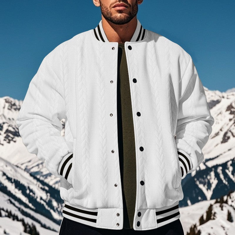 Herren Strickjacke Sportlich Moderne Style