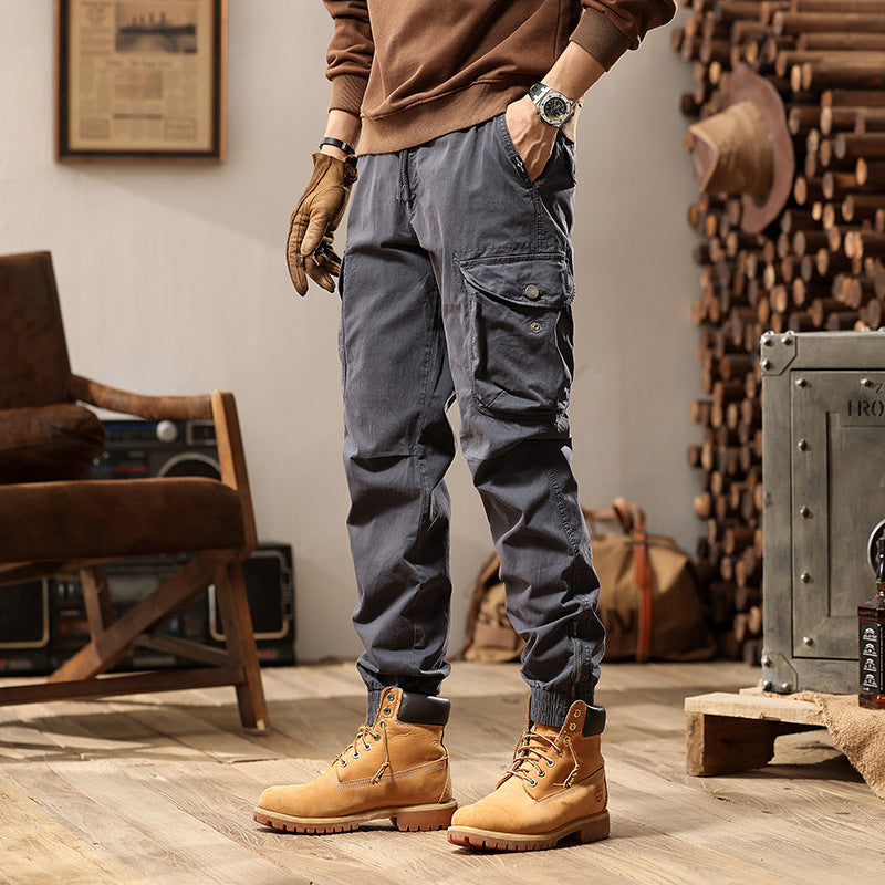 Herren Cargo-Hose Vielseitig Gepolstert Elastisch