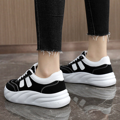 Damen Sneaker Bequem Laufsohle Dämpfung Modisch