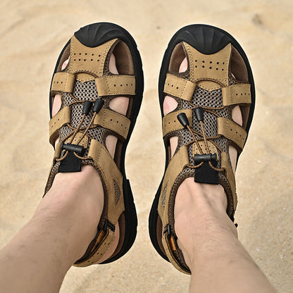 Damen Sandalen atmungsaktiv Netz Rutschfest Sommer