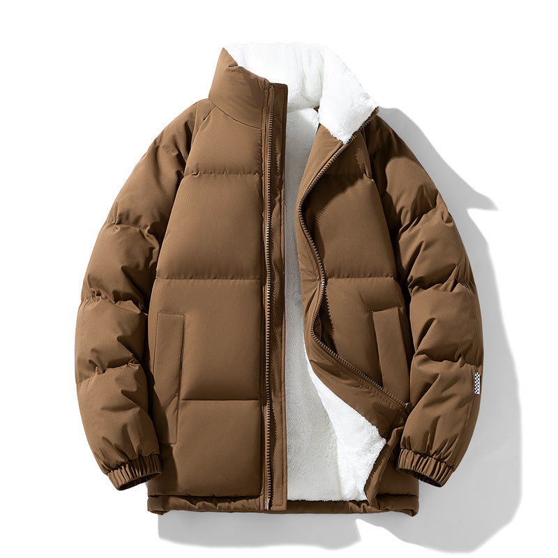 Herren Steppjacke Warm Isoliert Hochkragen - BerlinGlamour