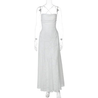 Elegantes Abendkleid Damen Floral Muster Lang