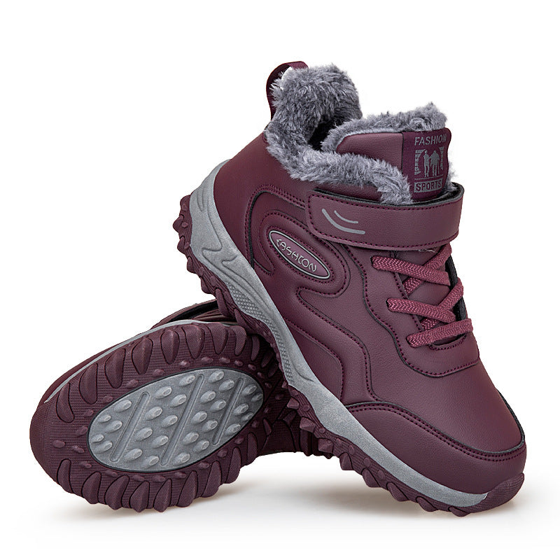 Damen Winterstiefel Warm Schnürstiefel Heidi Style