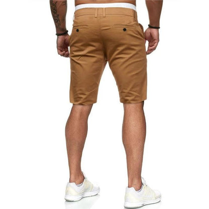 Herren Shorts Chinohosen Bequem Elegant