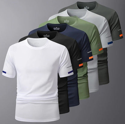 Herren Funktionsshirt Atmungsaktiv Reflektierend Sportlich - BerlinGlamour