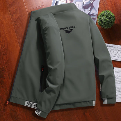 Herren Sportjacke Funktionell Winddicht