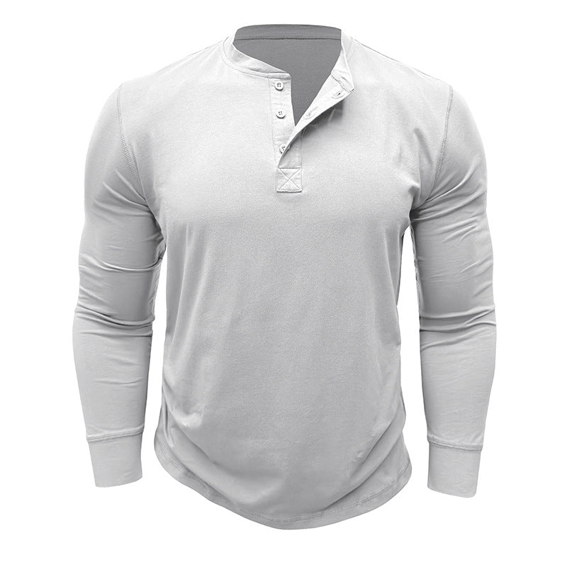 Herren Langarmshirt Atmungsaktiv Modern Sportlich