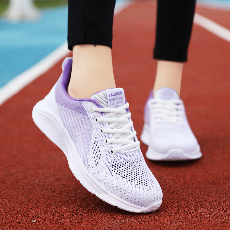 Damen Laufschuhe Atmungsaktiv Leicht Mesh