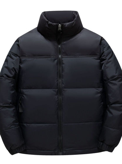 Herren Steppjacke Funktionell Moderner Kragen
