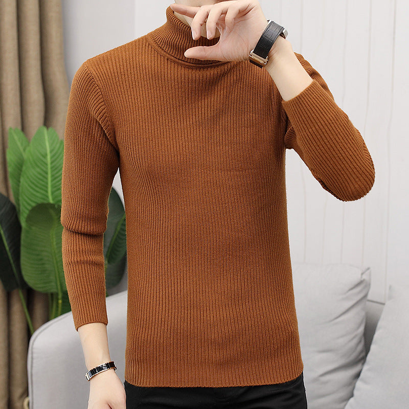 Herren Rollkragenpullover Feinstrick Hochwertig Elegant