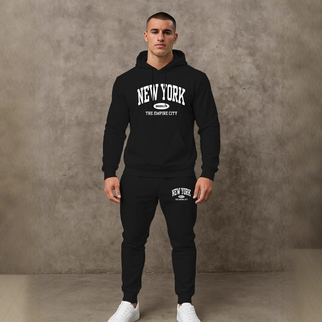 Herren Jogginganzug Sportlich Bequem Modern