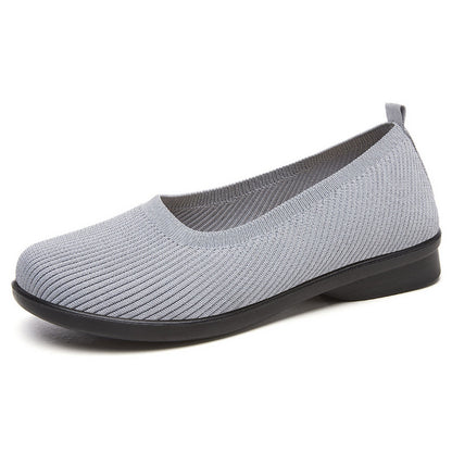 Damen Ballerinas atmungsaktiv Komfort Schuhe Heidi Mode